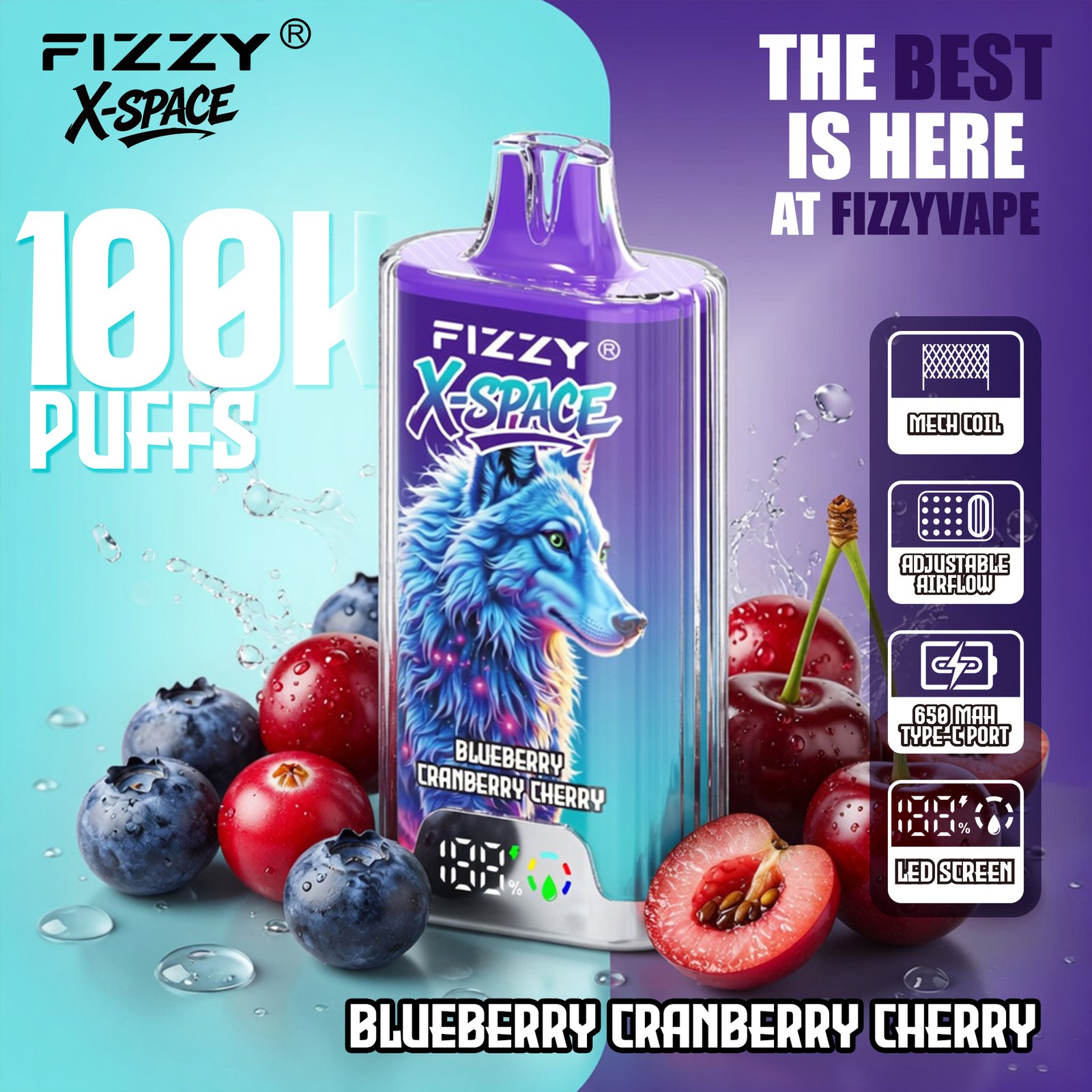 X-SPACE 100000 PUFFS Vape - Image 3